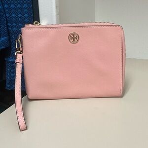 Tory Burch Blush Pink Wristlet